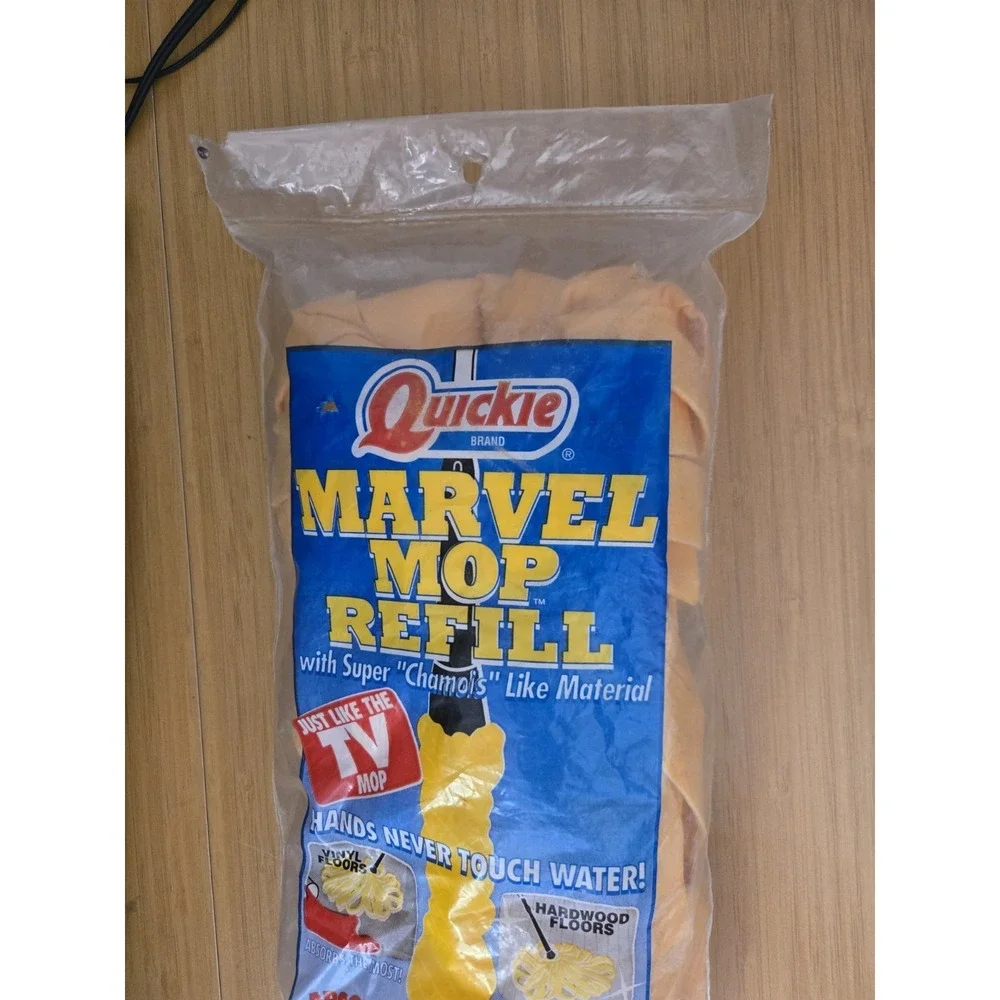 Quickie‎ Marvel Mop Refill  Chamois-Like Material *NEW*